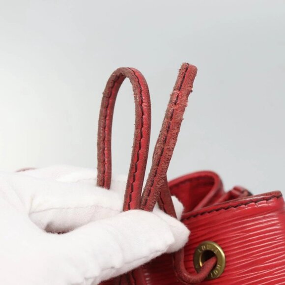 LOUIS VUITTON Epi Noe Shoulder Bag Red M44007 - Picture 8 of 16